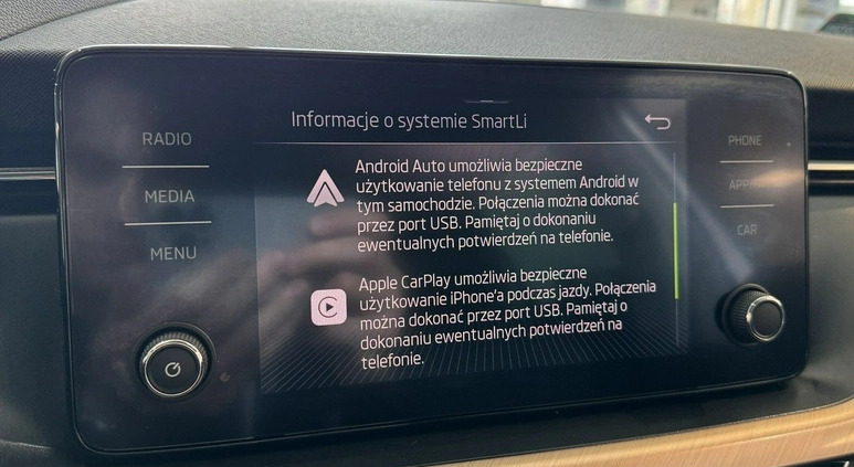 Skoda Scala cena 56900 przebieg: 141178, rok produkcji 2019 z Pyskowice małe 137